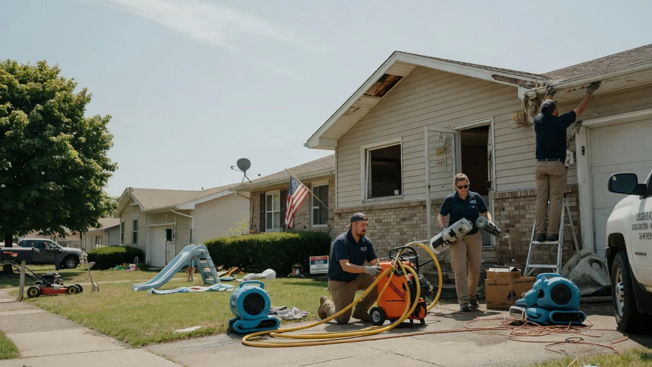 Water Damage Restoration in Montgomery, IL near me
